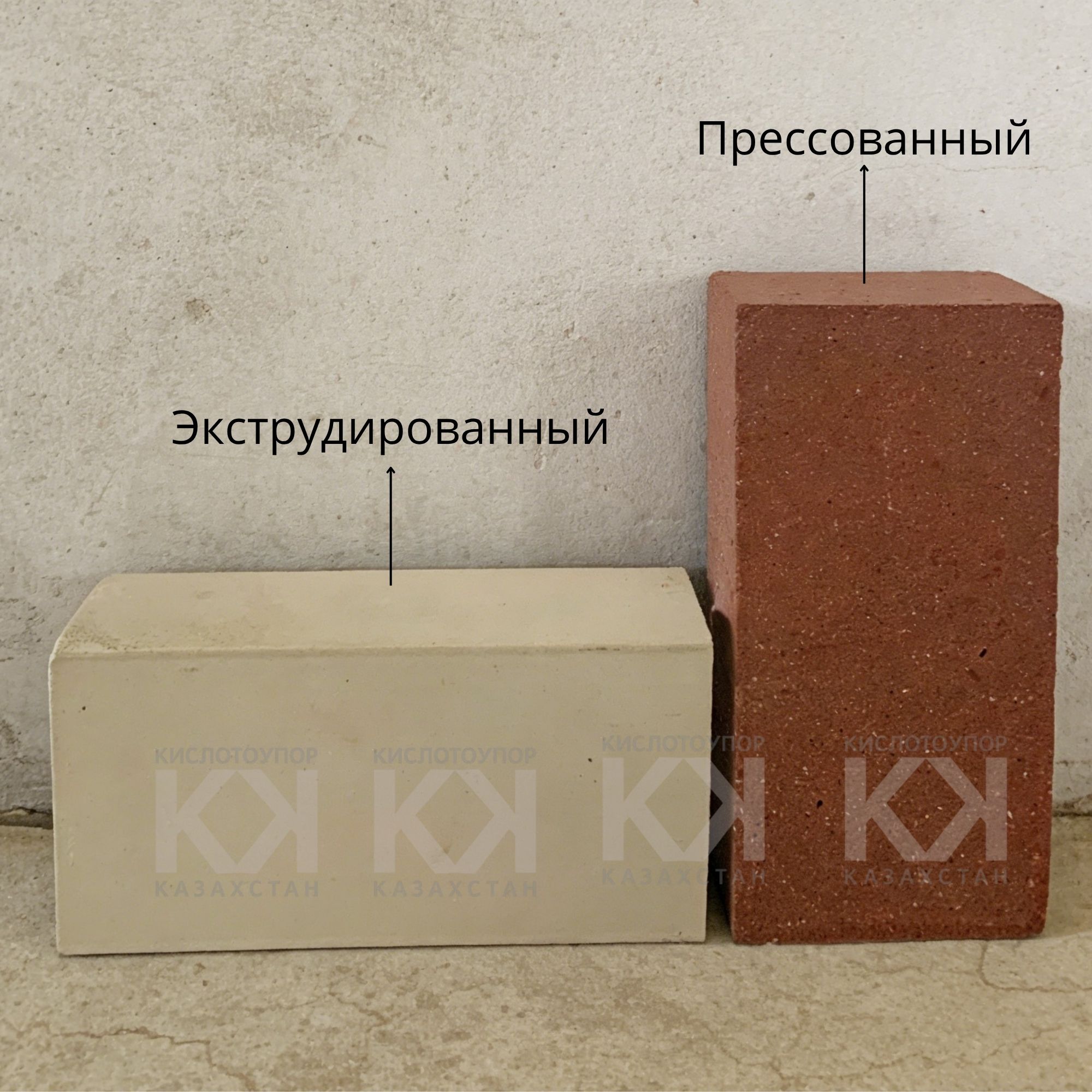 Кислотоупорный промышленный кирпич – прессованный и экструдированный